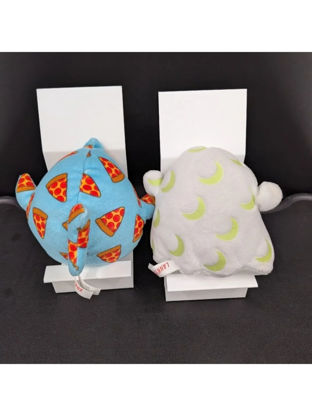 LankyBox Pizza Party Thicc Shark Moonlit Ghosty Plushies Lot Glow Dark Kawaii 4